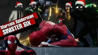 Fighting Six Super Villains Together in Marvel's Spiderman || Intro of the Sinister Six!!
