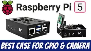 Best Raspberry Pi 5 Case for GPIO Access & Camera Holder