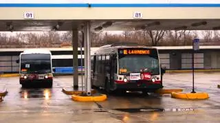 [Chicago Transit Authority] 2002 NovaBus LFS 6744 Departing The Jefferson Park Transit Center