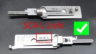 (462) SC4-L Lishi Compared to SC4 Lishi & Demo'd