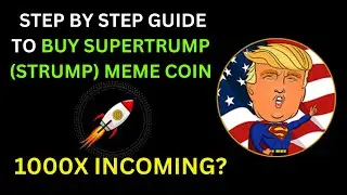 How To Buy Super Trump STRUMP Meme Coin | 1000x Meme Coin