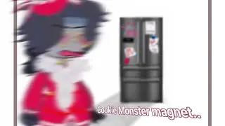 〖𖤐{ Cookie monster magnet ~ Hazbin Hotel }𖤐〗
