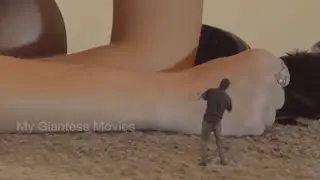 In My Giantess Shoe!