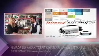 NİMROF SU KAÇAK TESPİT CİHAZLARI - İSTANBUL AVCILAR TESİSATÇI