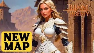 Throne and Liberty HUGE NEW MAP - New Bosses, Open World Dungeons and Talandre Interactive Map