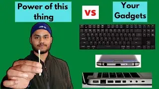 How to clean mechanical keyboard and ports | Cleaning keyboard with this Earbud !