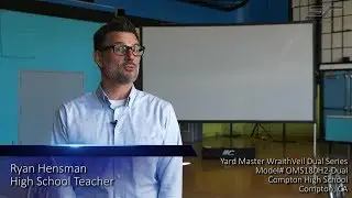 ✅ Elite Screens Yard Master 2 WraithVeil™ Dual Portable Front / Rear Projection Screen Testimonial