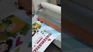 LAMINASI GLOSSY COVER BUKU DENGAN MESIN LAMINASI MANUAL, HASILNYA MANTAPP