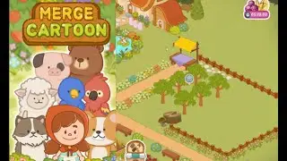 Merge Cartoon 🐈‍⬛ Level 11 🐇 Part 56 🐦🌺