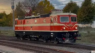 Trains at Kristinehamn in the afternoon | Sweden