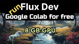Run Flux Dev on Google Colab 8 GB GPU for free