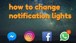 How to change notification light in redmi note 4 and note 5