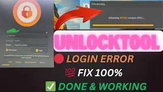 UnlockTool Error Fix 🔥 |An Established Connection Aborted by Host Machine