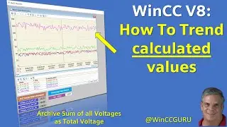 How To Trend Calculated Values in WinCC SCADA V8