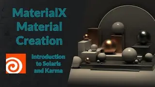 MaterialX Material Creation | Intro to Solaris and Karma | Houdini 20