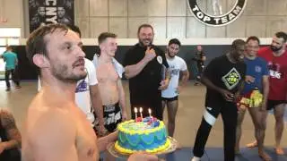 ATT Celebrates Brad Pickett's Final Training Camp