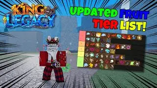 New Updated BEST Fruit Tier List For GRINDING in King Legacy Update 7 (Roblox)