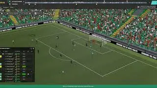 Football Manager 2020: Saint Etienne - Partizan. Another idiotic goal.