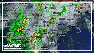 Saturday morning wx vlog 10am: Scattered downpours will lead to localized flash flooding.