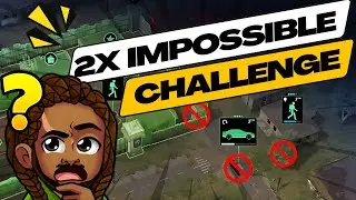 I Survived for 25 Days in a  2x Impossible Challenge