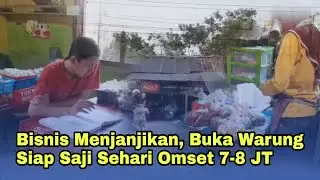 Pengusaha Warung Siap Saji Sehari Omset 7-8 Juta