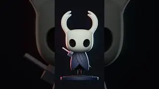 3D Modeling The Knight from Hollow Knight 