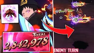 NEW HOLY RELIC SHINRA PASSIVE IS SUPER BROKEN!! LOL INSTANT EXPEL ENEMY ESCANOR! [7DS: Grand Cross]