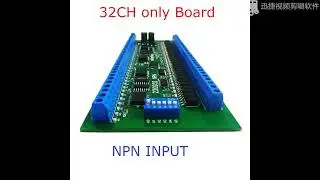 23IOD32 NPN PNP RS485 Remote I/O DI-DO PLC Modbus RTU Expansion Industrial Automation Raspberry Pi