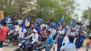 बाबा साहेब आंबेडकर जयंती 14 april को राजगढ़ मे झांकी निकली गयी  #babasahebambedkar #jaibhim #14april