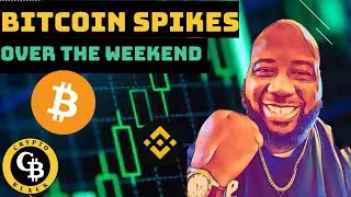 Bitcoin big spike over the weekend