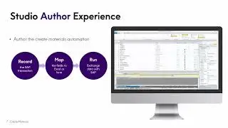 Automate Studio Demo: Material Master Data Creation