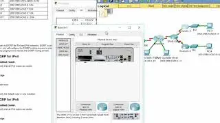[CCNA v6] Packet Tracer 7.1.2.4  Propagating a Default Route in EIGRP for IPv4 and IPv6