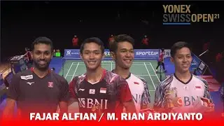 Hasil Yonex Swiss Open 2022, Fajar Alfian/Muhammad Rian Ardianto JUARA | Hasil Final Swiss Open 2022