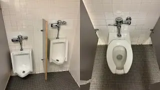 University Library Men’s Restroom Full Shoot!