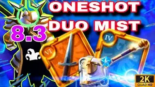 GRAIL & DAGGER 8.3 / 6.4 | ONESHOT DUO MIST | ALBION ONLINE EU | #2