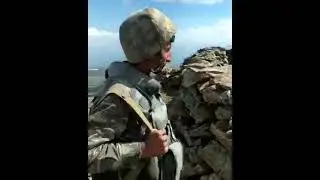 Azerbaycan-Ermenistan sınırından görüntüler