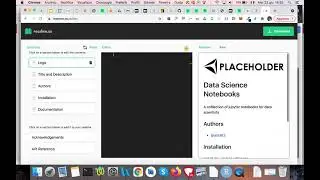 How to build a quick README for Github projects