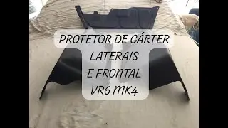 Protetores do cárter golf vr6 mk4 #golfgtiduasportas
