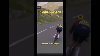 Tom Pidcock’s descent from the 2022 Tour De France 🔥 