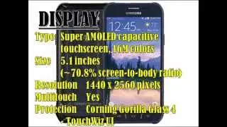 Samsung Galaxy S6 Active Specs