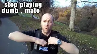 UK POLICE SUSPECT AUDITOR OF RECORDING REGISTRATIONS — FULL ENCOUNTER ON CAMERA!