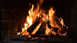 Fireplace (9 Hours) - Video & Sounds