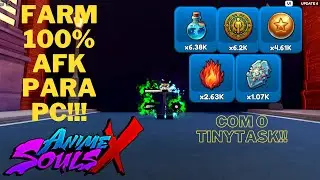 ANIME SOULS X - FARM 100% AFK DE DEFENSE!!!!