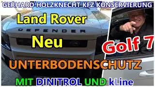 Golf7 und Land Rover Defender