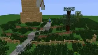 Steve vs Zombie in minecraft