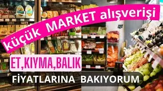 Rusya'da Yaşam. Küçük Market Alışverişi. Et, Kıyma ve Balık Fiyatlarına baktım 78