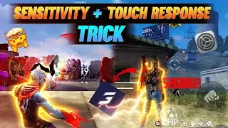 SECRET APP 🔥 INCREASE SENSITIVITY + TOUCH RESPONSE  | HEADSHOT TRICK | GARENA FREEFIRE MAX