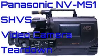 EW0086 - Panasonic NV-MS1 SHVS Video Camera Teardown & Investigation