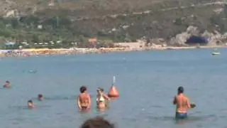 THE BEACH OF SPERLONGA, Tyrrhenian Sea