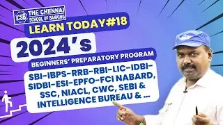 BANK EXAM COACHING IN CHENNAI | BANK PO/CLERK EXAMS-2024  | BEGINNERS’ PREPARATORY PROGRAM | DAY-18